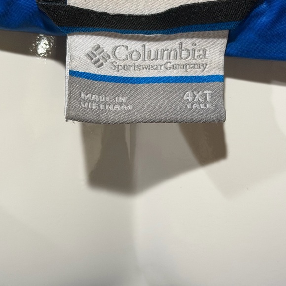 Preowned Columbia 4XT Tall Blue Jacket - Picture 3 of 6